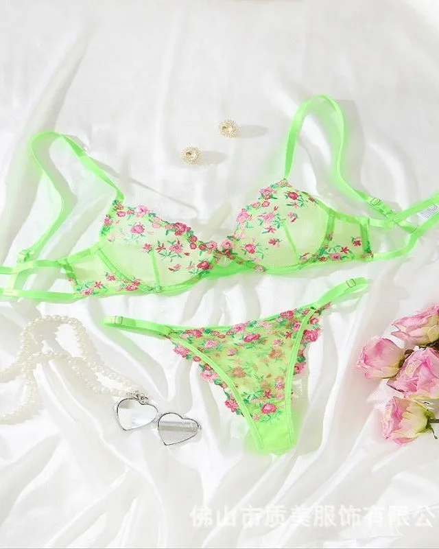 Sheer Lace Bra & Thong Set: Care and Longevity Tips
