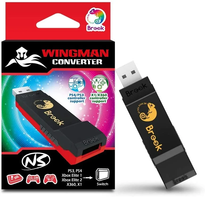 Guía de configuración del adaptador Brook Wingman NS para PS3, PS4, Xbox
