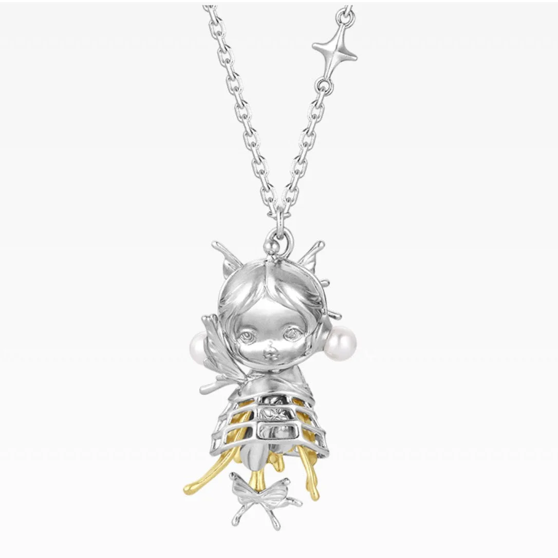 Zo style je de SKULLPANDA Into the Mirror ketting