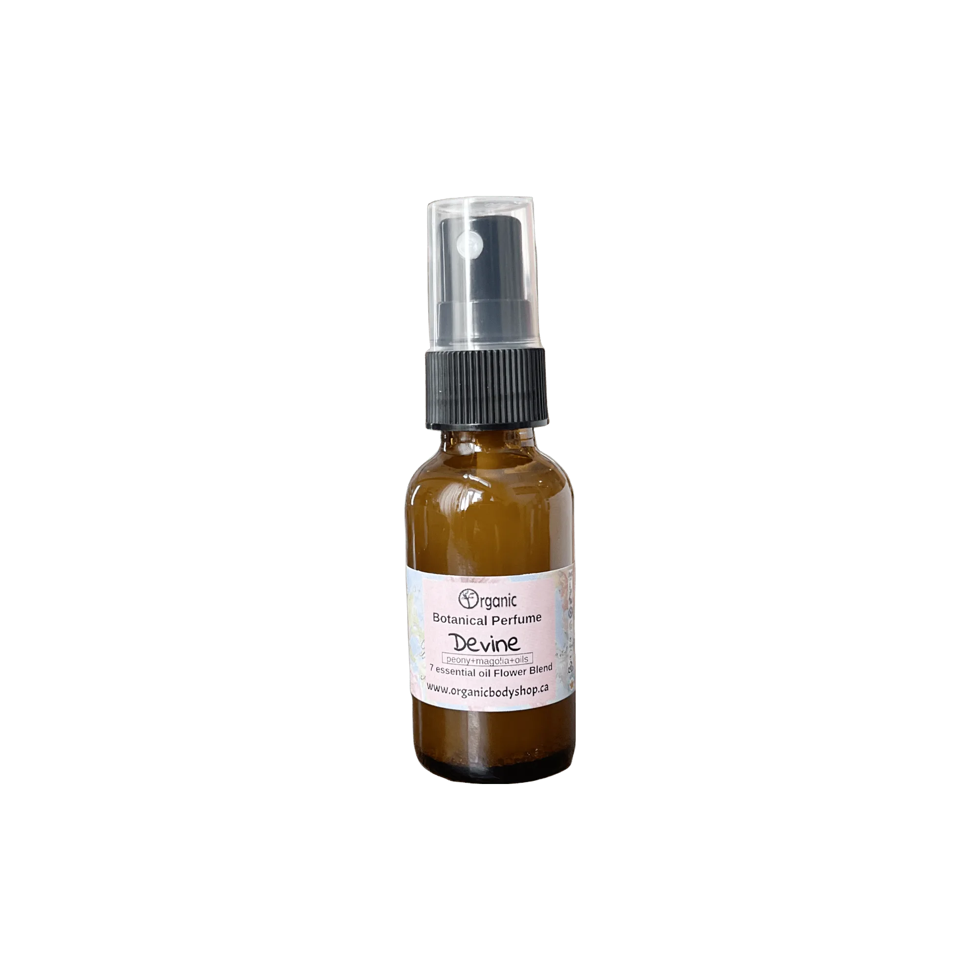 Divine botanical floral bouquet perfume