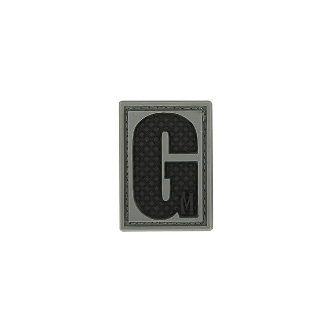 Maxpedition Letter G Morale Patch: Personalize Your Gear with Style