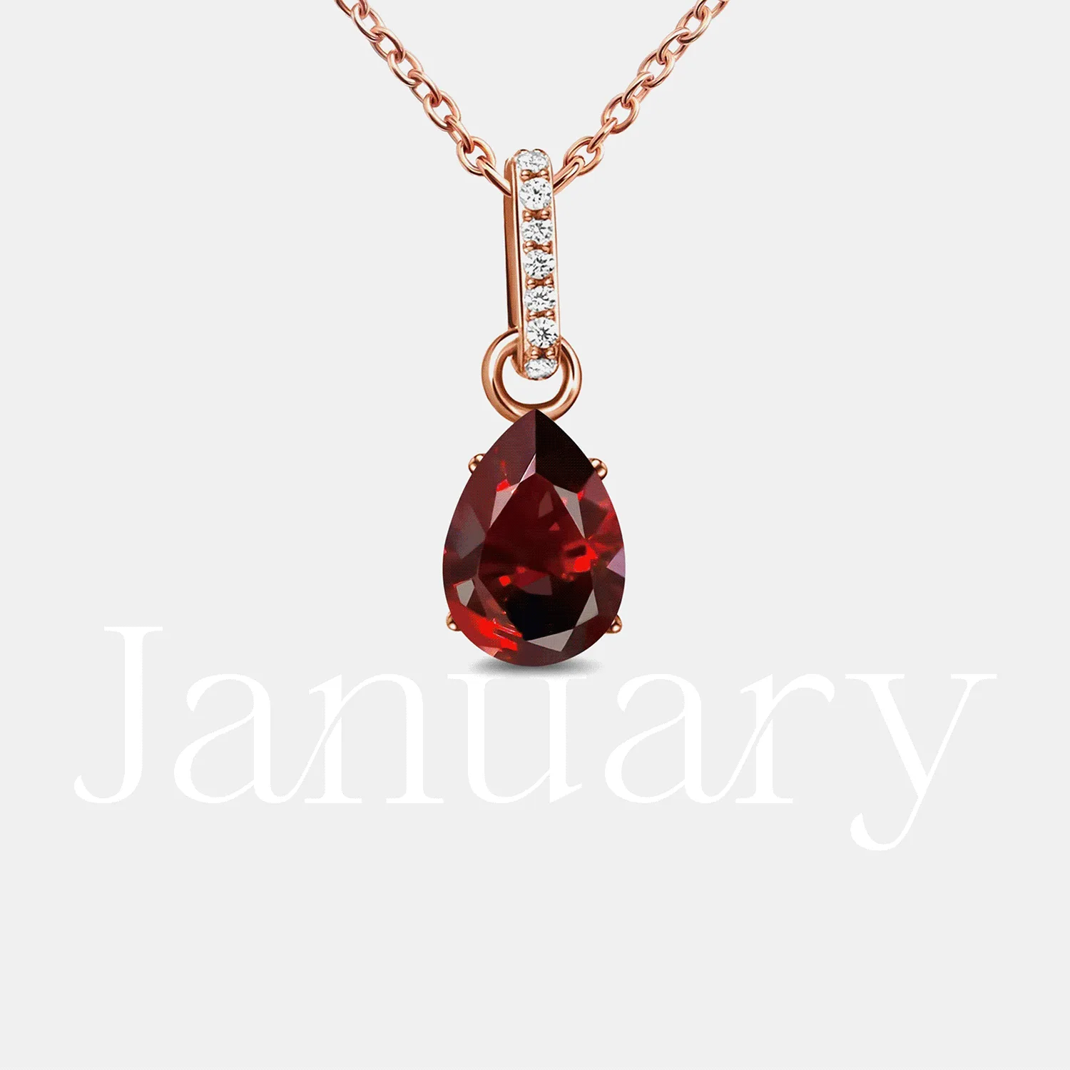Blue Sapphire Necklace Sway - September Birthstone