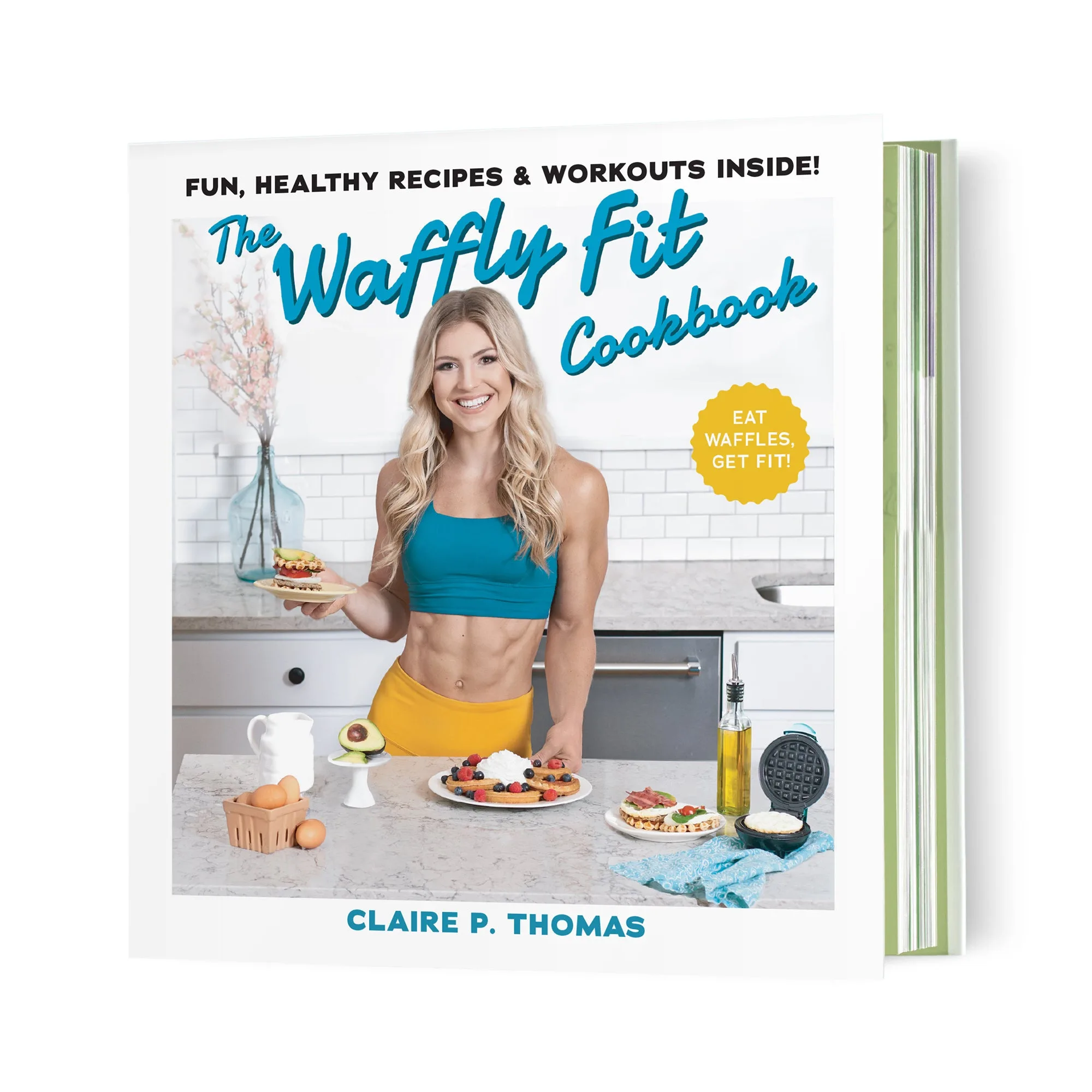Libro de cocina Waffly Fit: recetas de gofres saludables