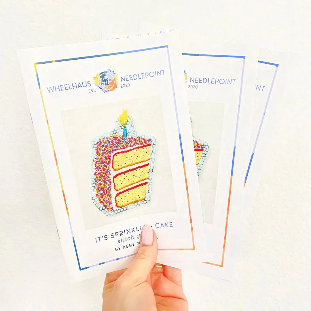 How to Use a Stitch Guide for a Celebration Cake Project