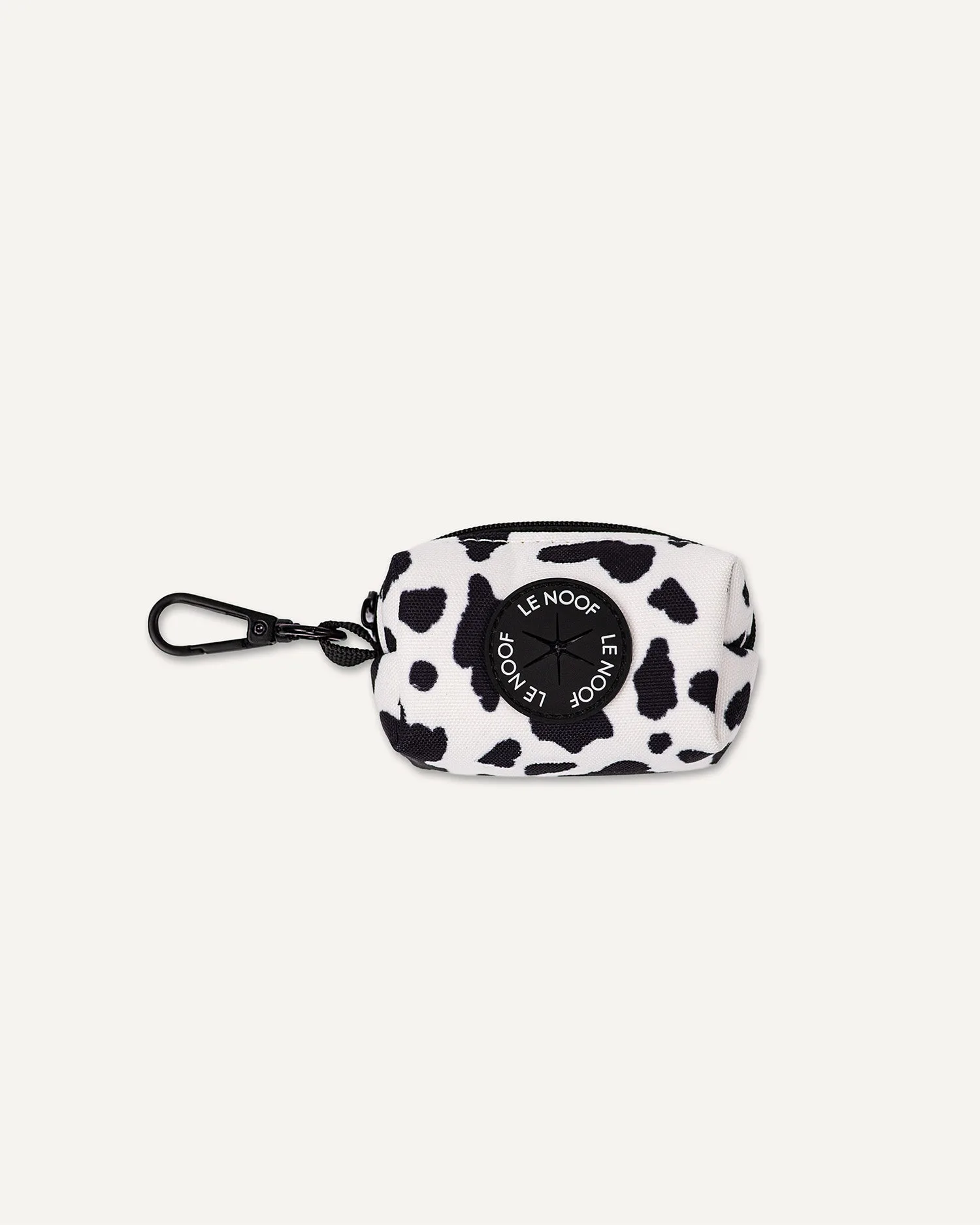 Cow Print Dog Poop Bag Holder
