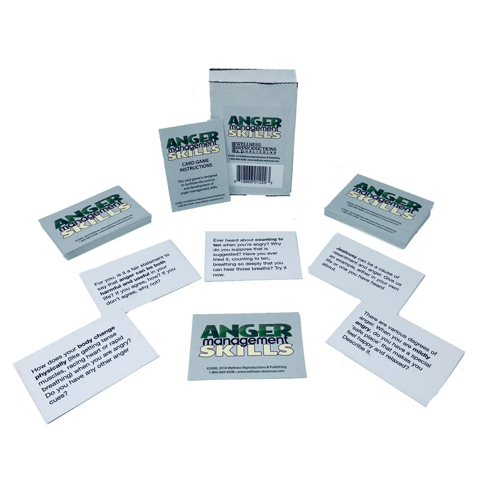 Anger Management Skills Cards
