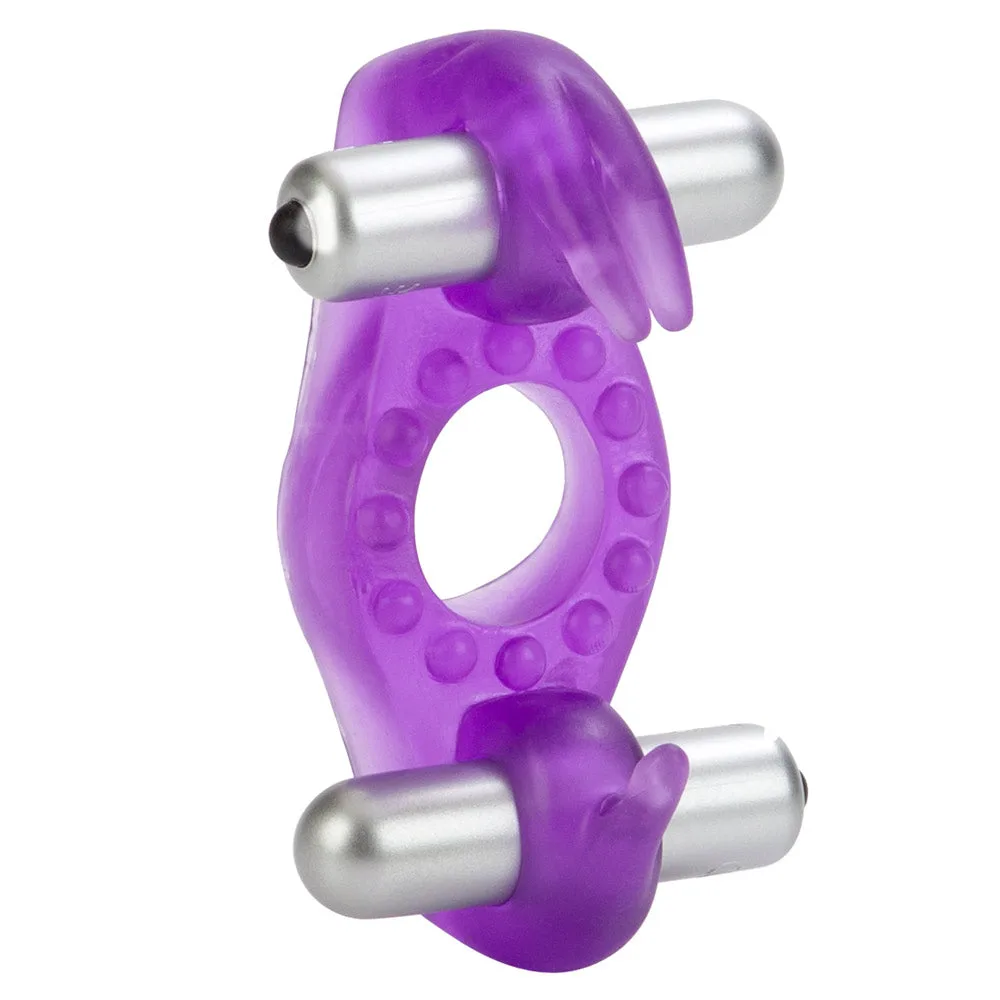 Wireless Rockin' Rabbit Vibrating Clitoris & Perineum Cock Ring
