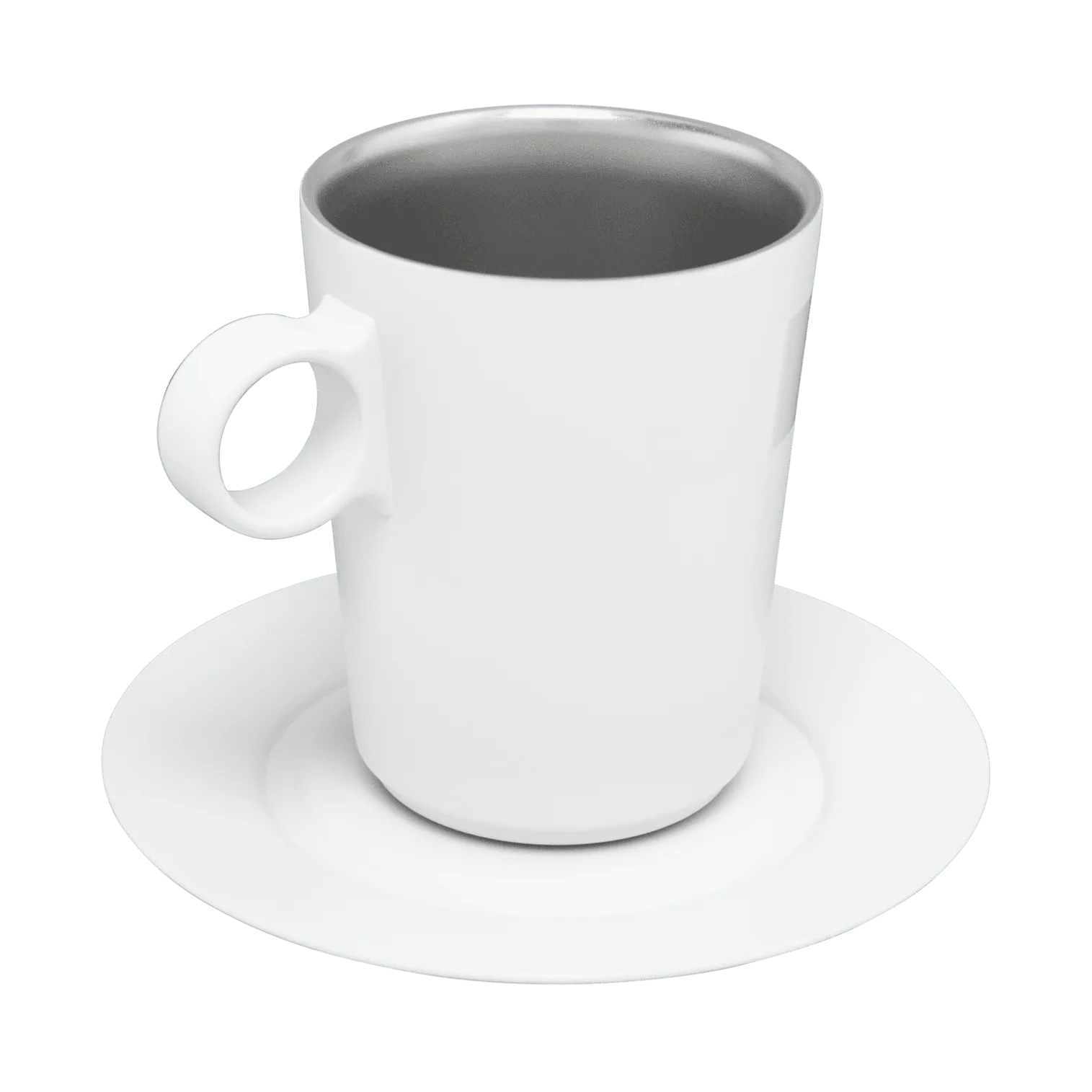 العناية بفنجان وصحن DayBreak Café Latte