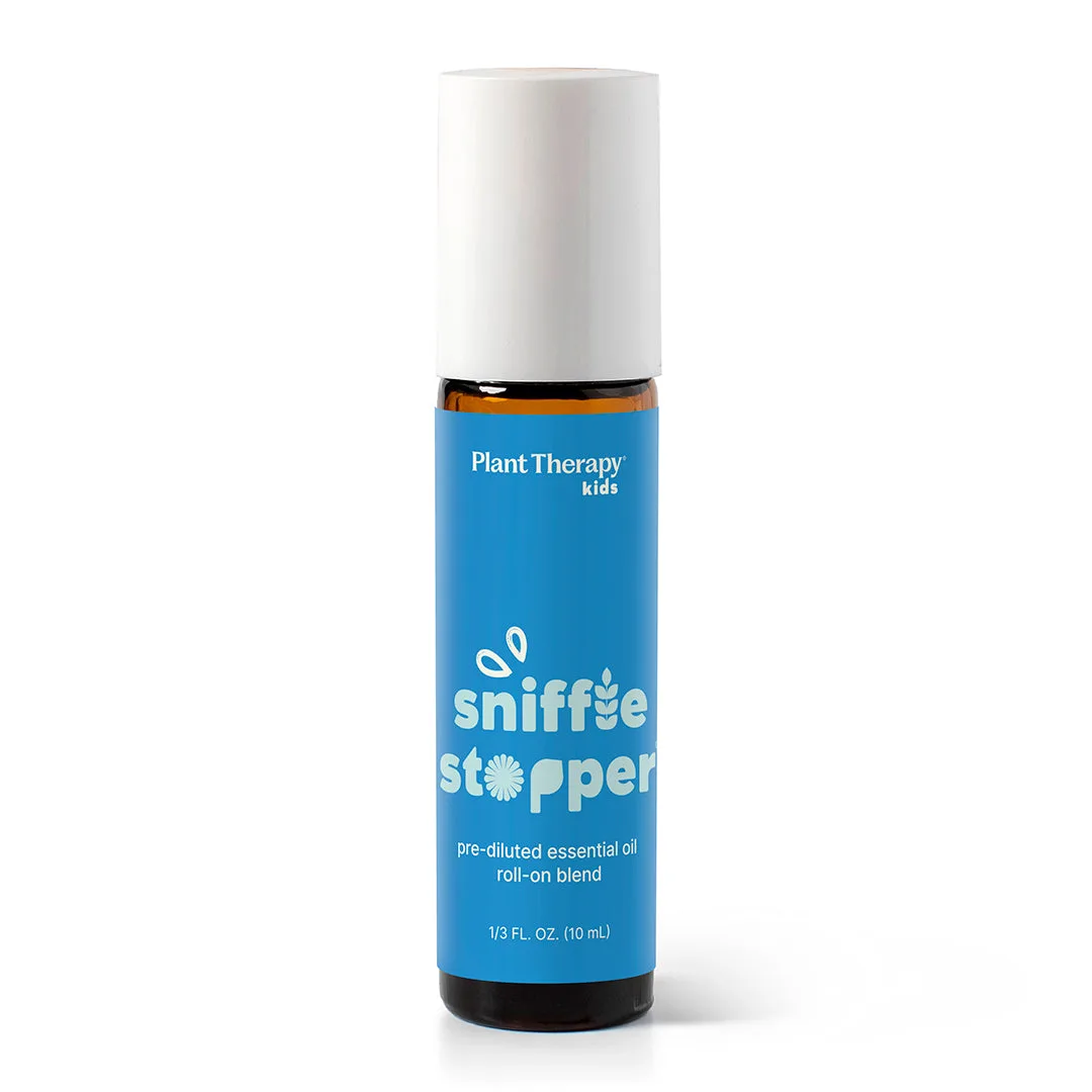 Sniffle Stopper Roll-On – Mezcla de aceites esenciales prediluida