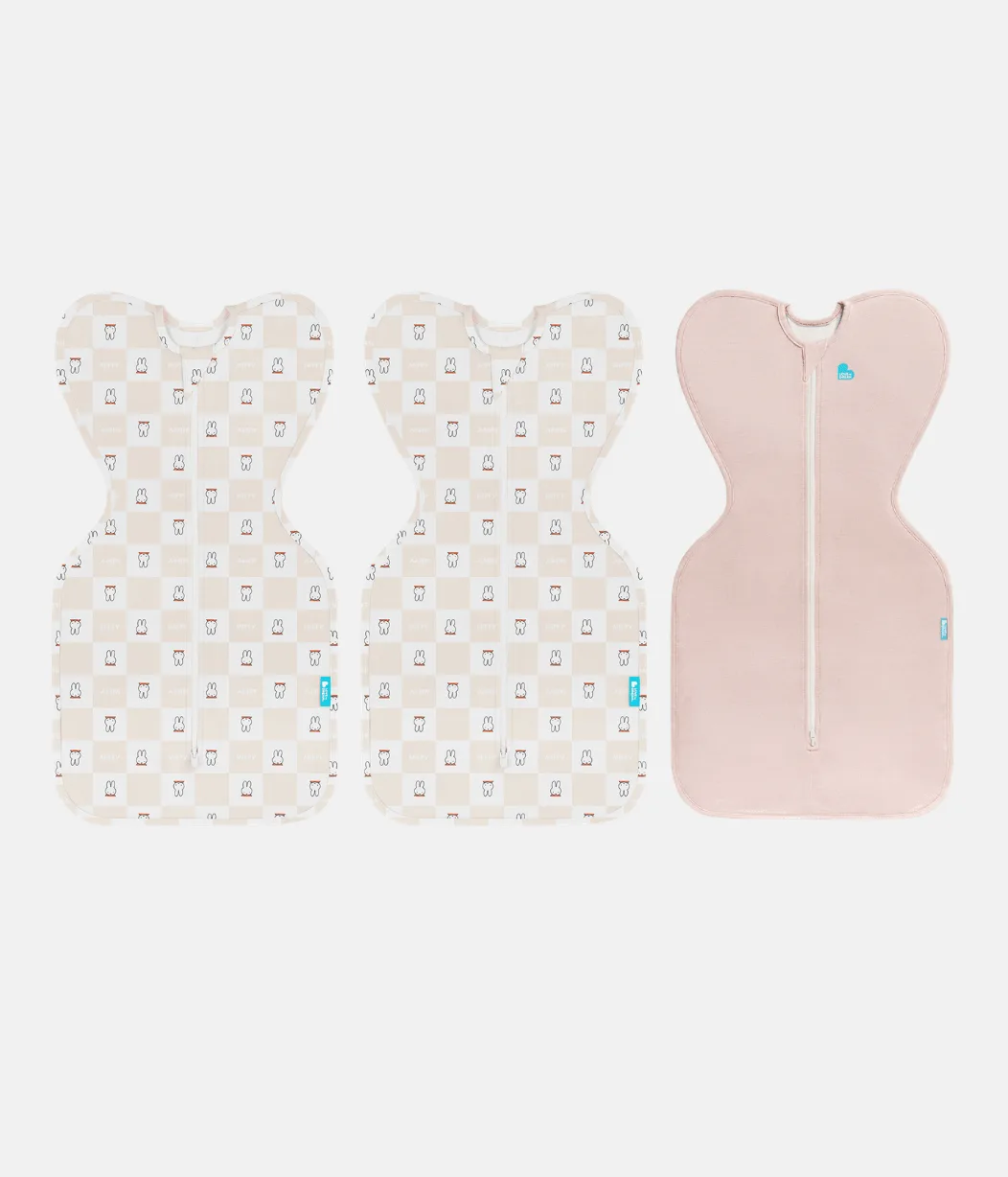 Cómo colocar el Miffy Swaddle Up Starter Bundle en clima cálido