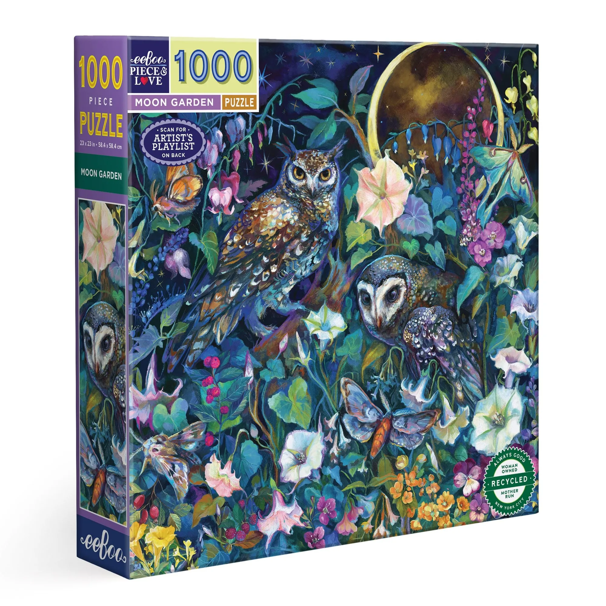 Moon Garden 1000 Piece Puzzle