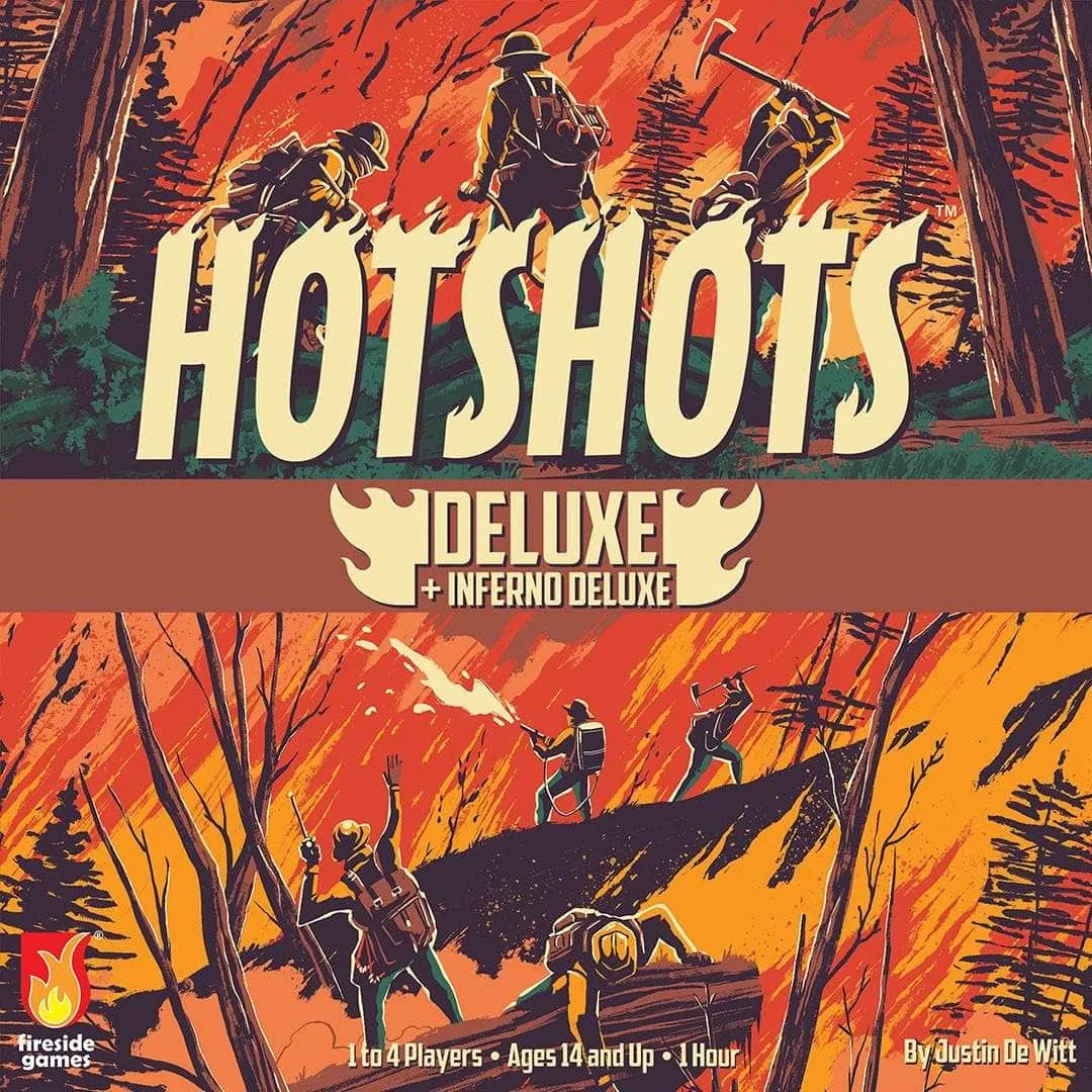 Hotshots: الإصدار الفاخر بالإضافة إلى تعهد Inferno الفاخر الشامل (طلب مسبق خاص عبر كيك ستارتر)