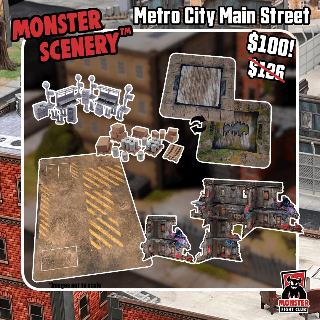 Metro City Main Street Bundle Terrain Overview