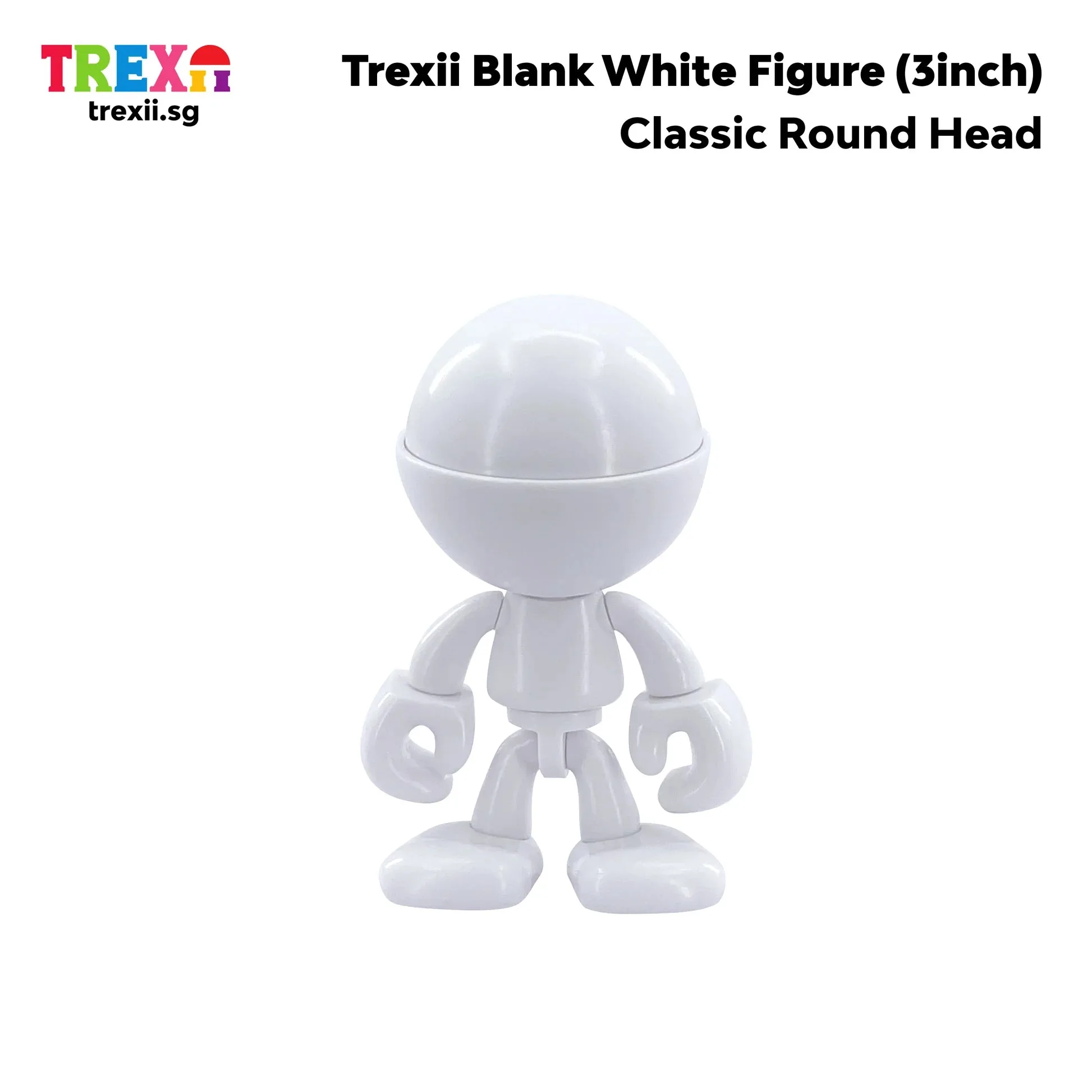 شخصية Trexii Blank White: تصميمك الخاص