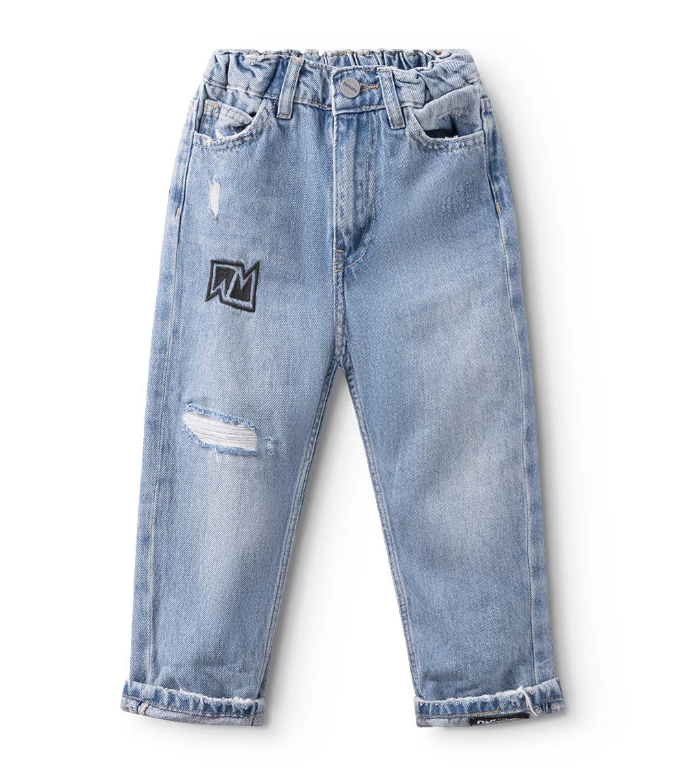 Pantaloni jeans decorati