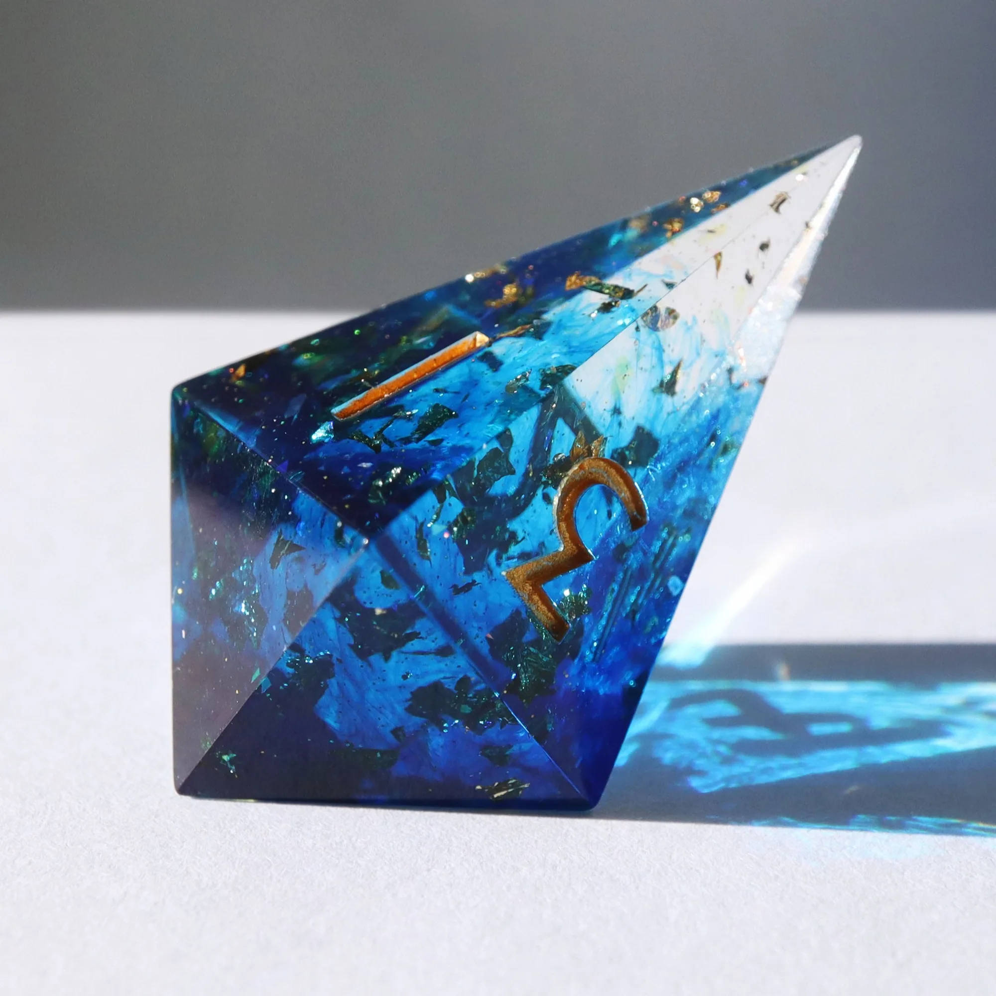 Sacred Flame Crystal D4 Shapes and Uses Guide