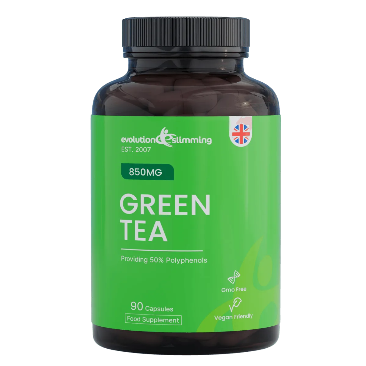 Green Tea 850mg Tablets | Antioxidant Energy & Metabolism Support
