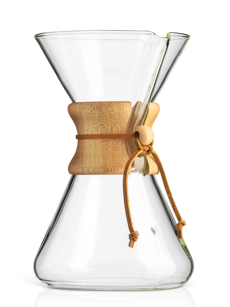 How to Make Chemex Coffee for a Group: Large Batch Brewing with the Eight Cup