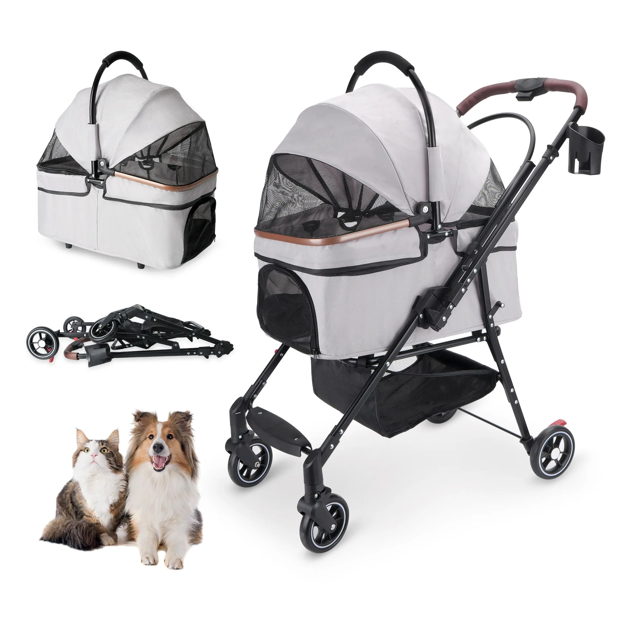 How to Choose a Pet Stroller for Your Dog's Size