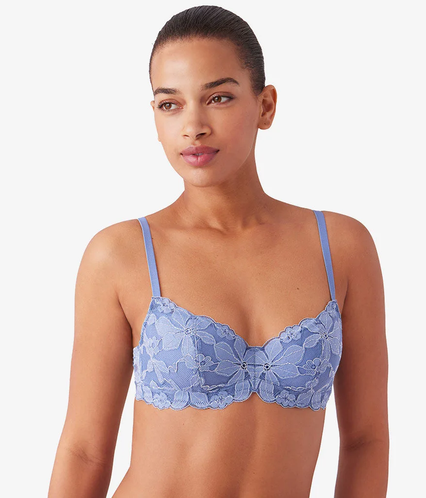 Reggiseno Balconette Contour Feeling Famous: Blu Campagna/Bianco Brillante