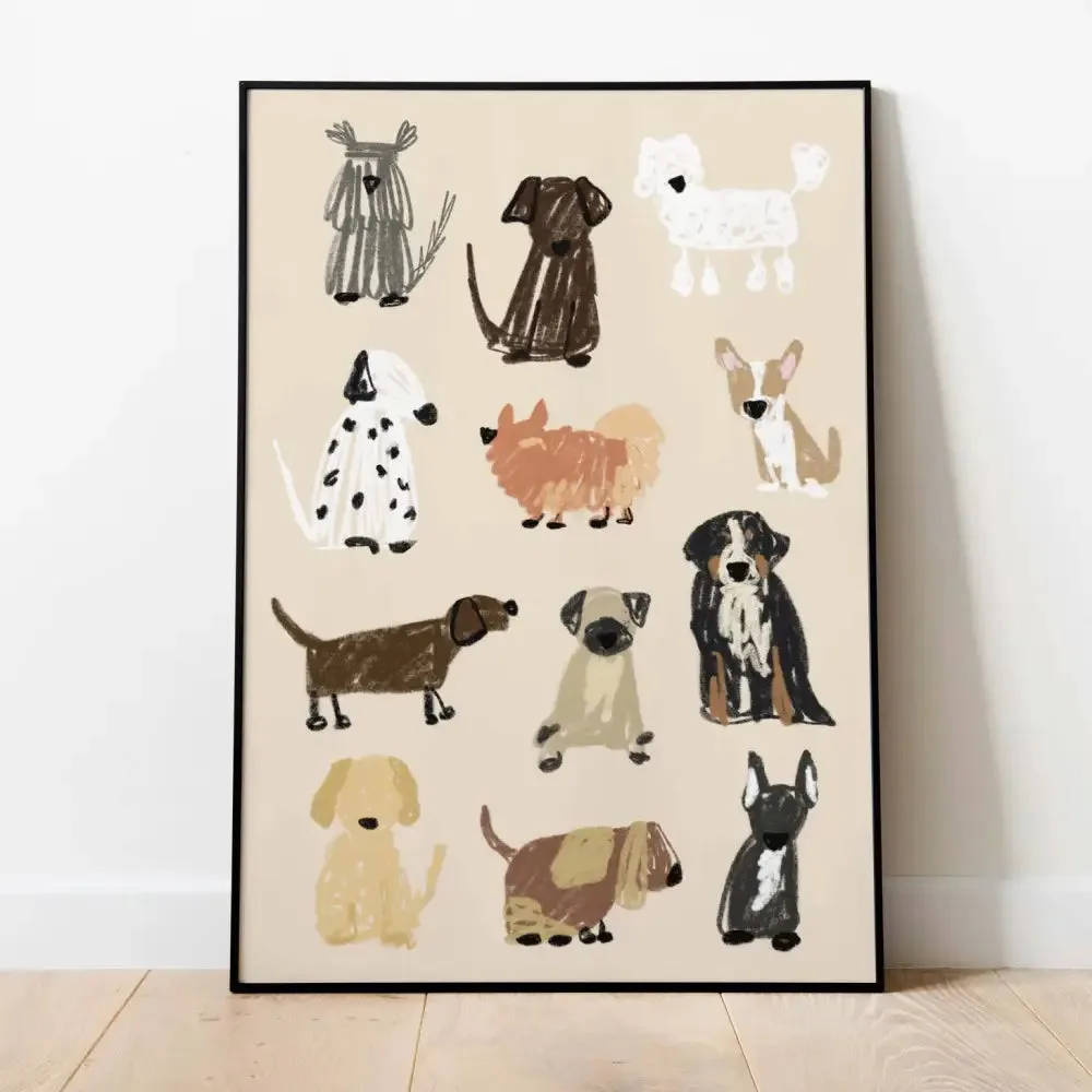 Scegliere una stampa d'arte per la casa degli amanti dei cani