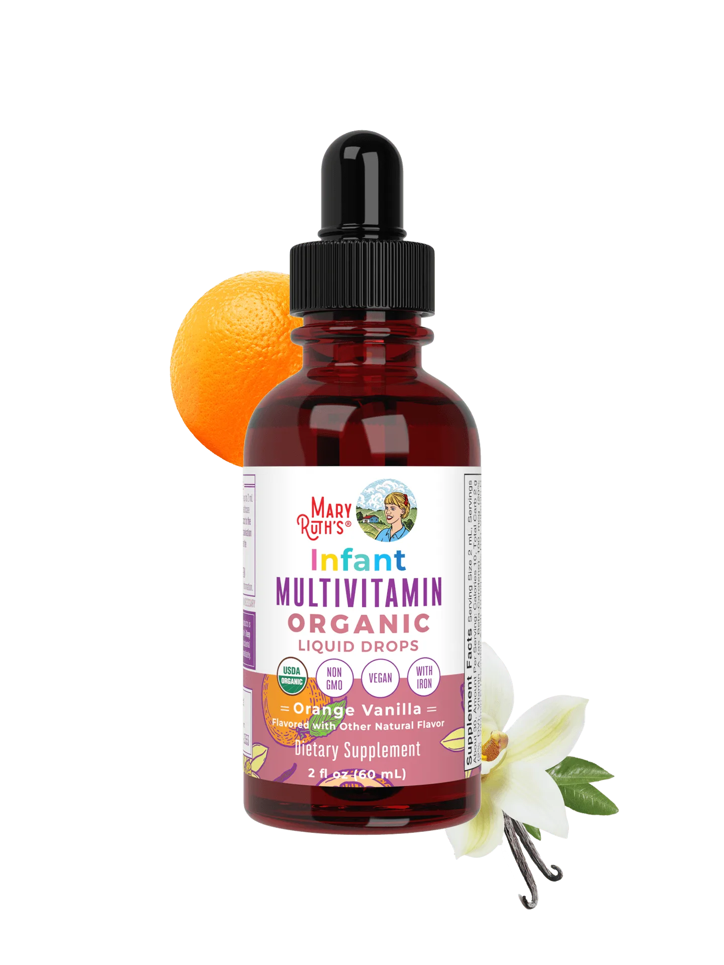 Come usare il multivitaminico biologico con ferro per neonati