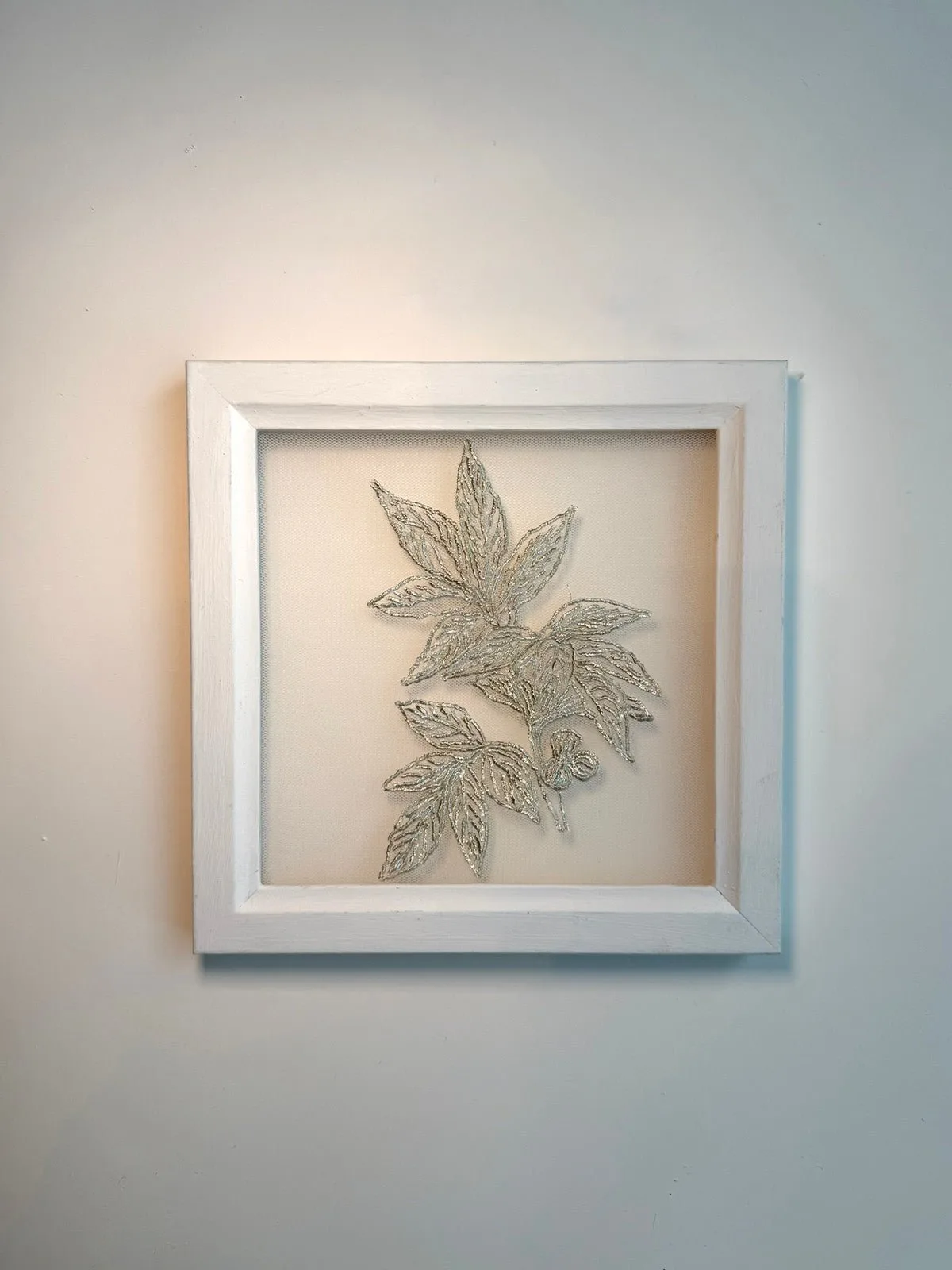 Embroidery No. 101 - Signed & Numbered Framed Couture Embroidery