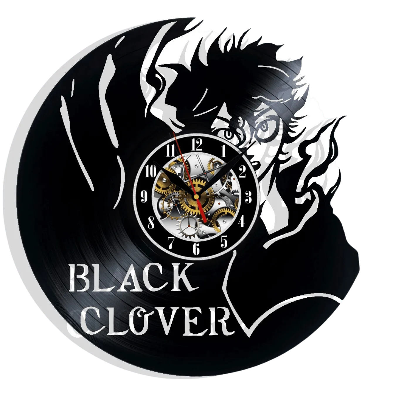 Black Clover Vinyl Wandklok