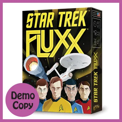 Exemplaire démo de Star Trek Fluxx