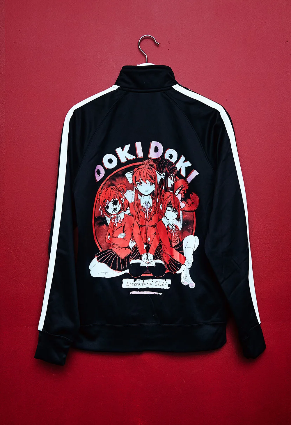 DOKI DOKI BLACK TRACK JACKET