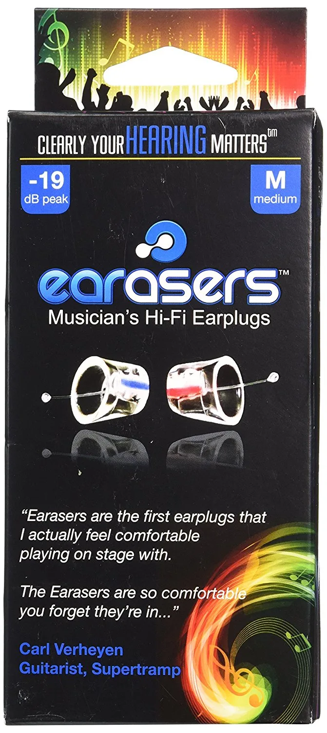 لماذا يختار الموسيقيون سدادات الأذن Earasers Medium
