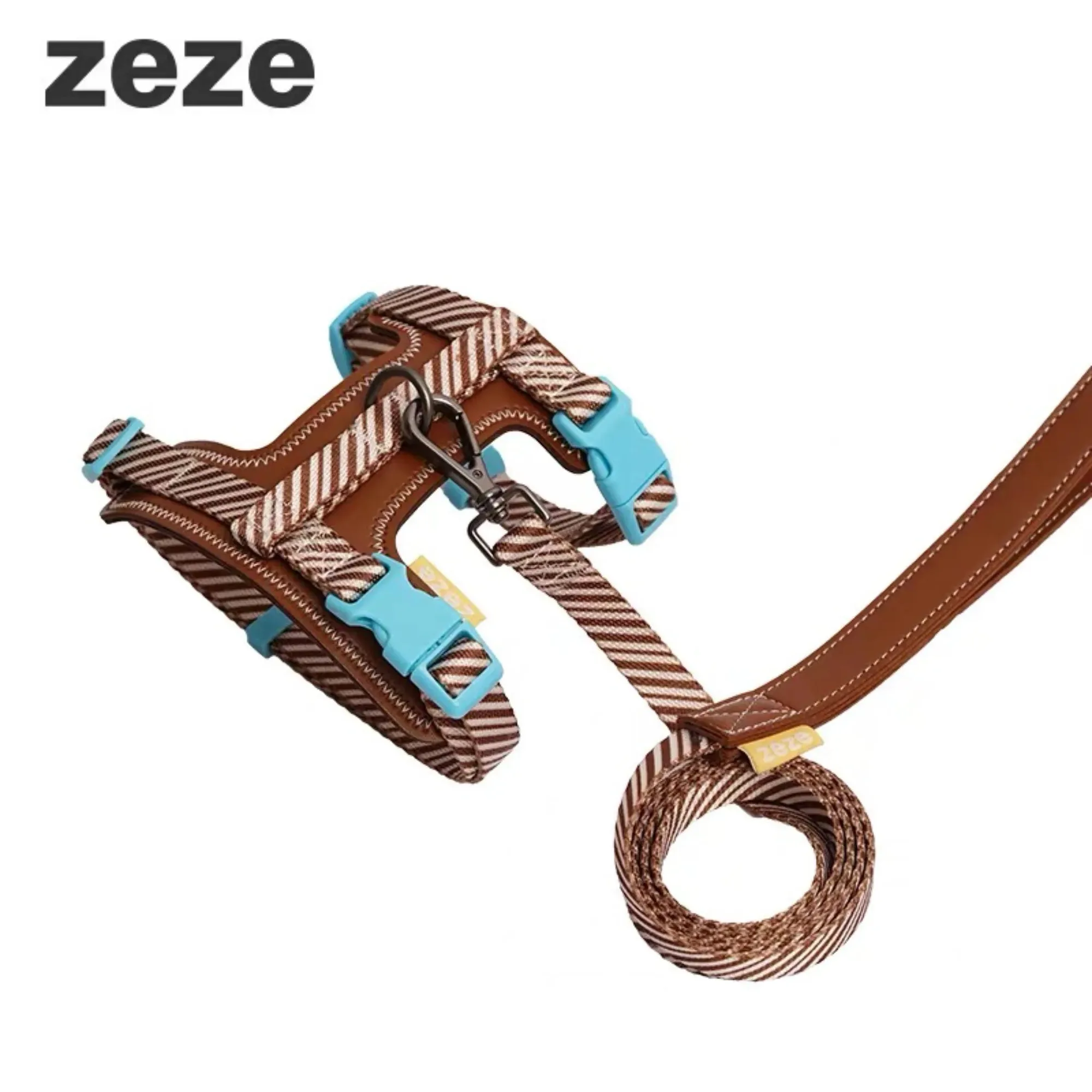 zeze Pet Leash & Harness Set