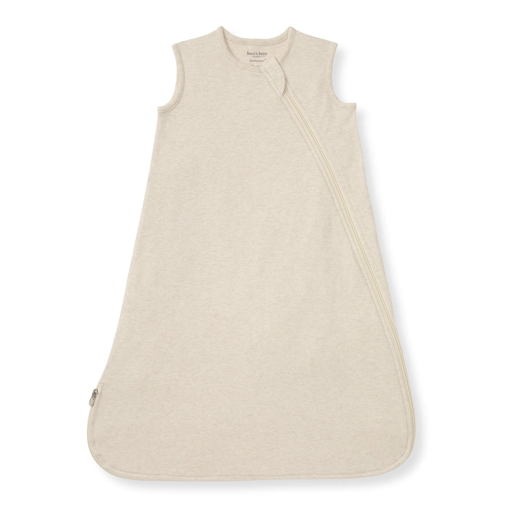 Solid Organic Lightweight Beekeeper™ Wearable Baby Blanket - Oatmeal