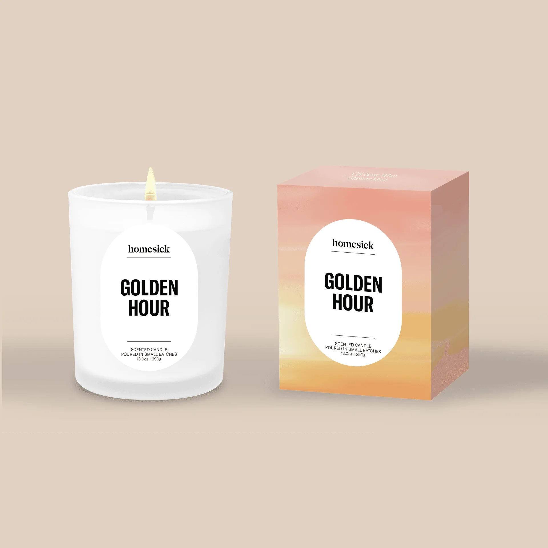Golden Hour Candle