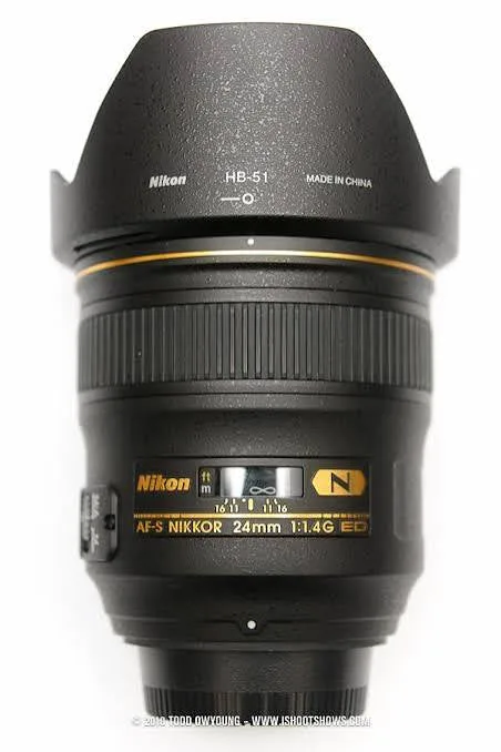 Nikon AF-S 24mm f/1.4G ED usado: guia de compra