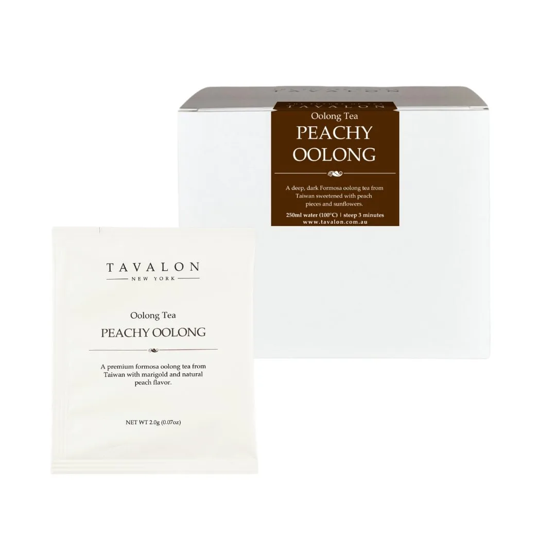 Bolsitas de té Oolong de melocotón: sabor y guía de infusión