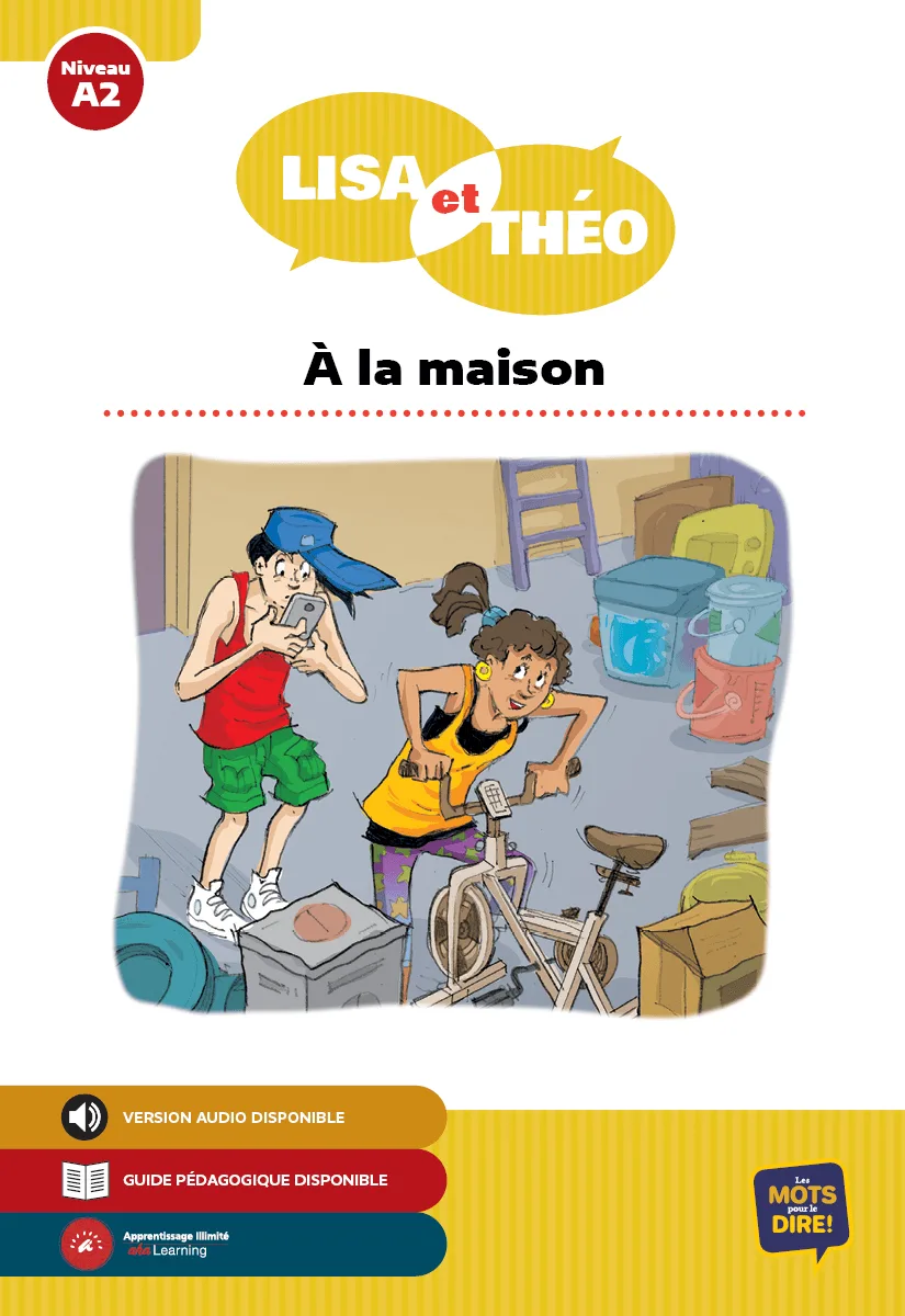 Lisa et Théo à la maison