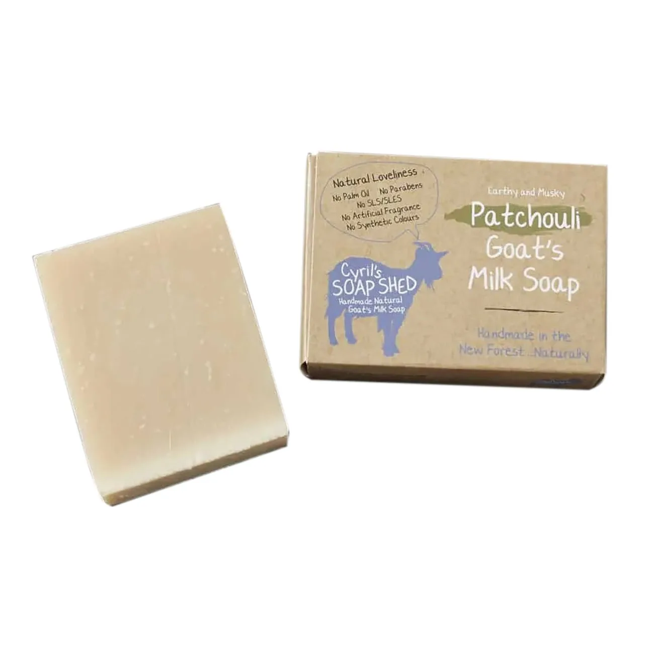 Patchouli Goats Milk Soap 90g