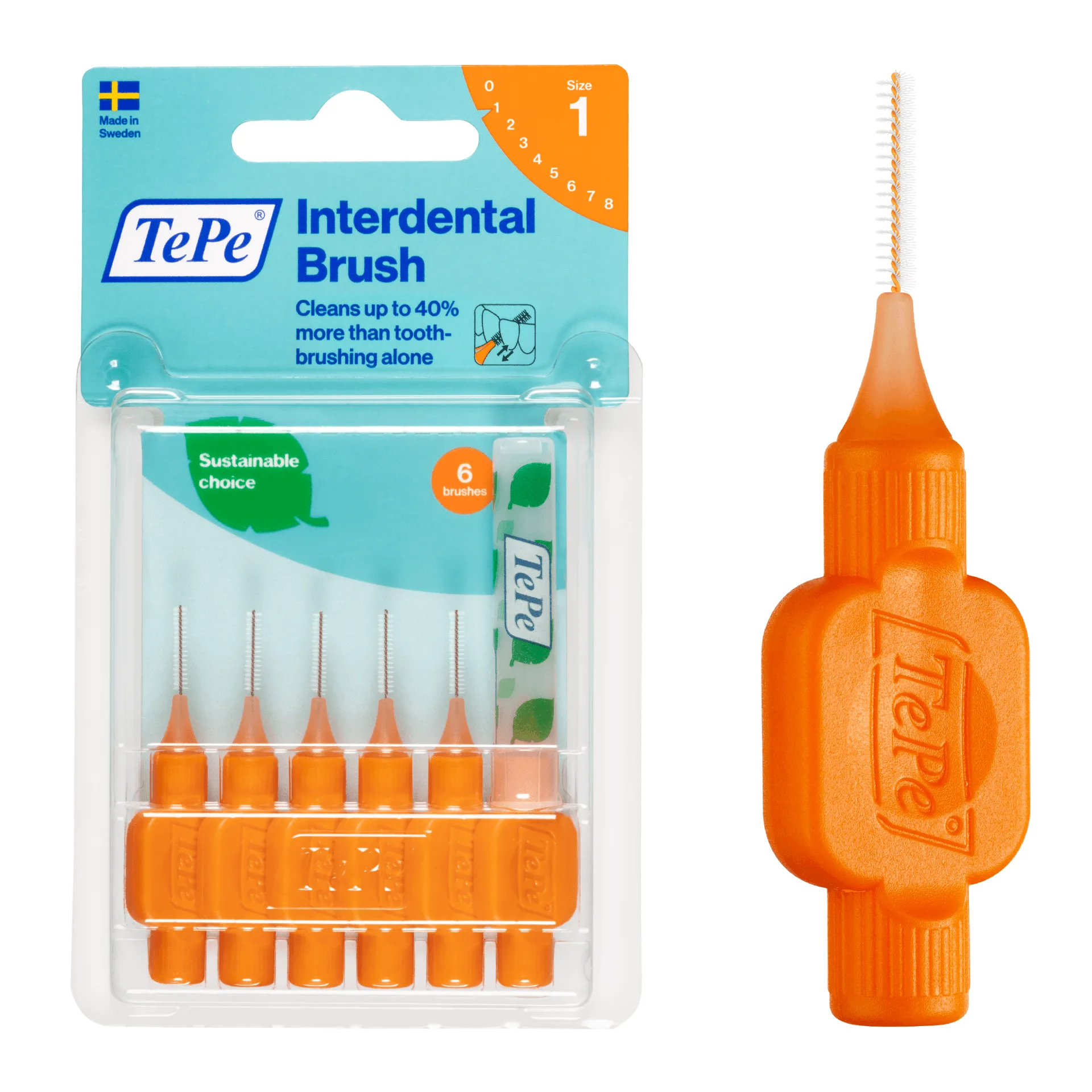 TePe® mezizubní kartáčky Original Orange - 0,45 mm (ISO 1)