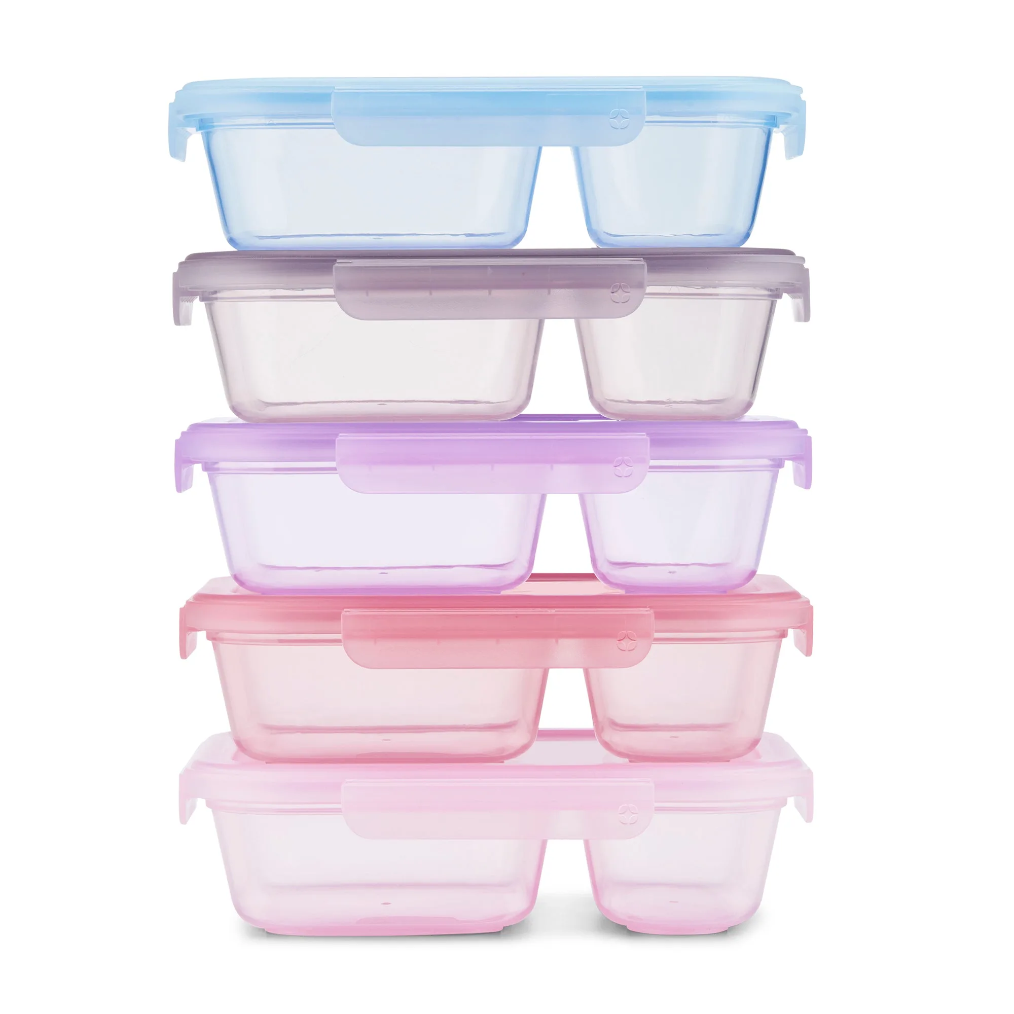 Snap & Nest Meal Prep Containers, Set of 5