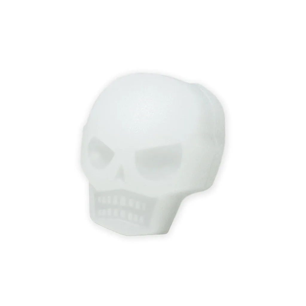 Memento Mori GID Lanyard Bead - Blue
