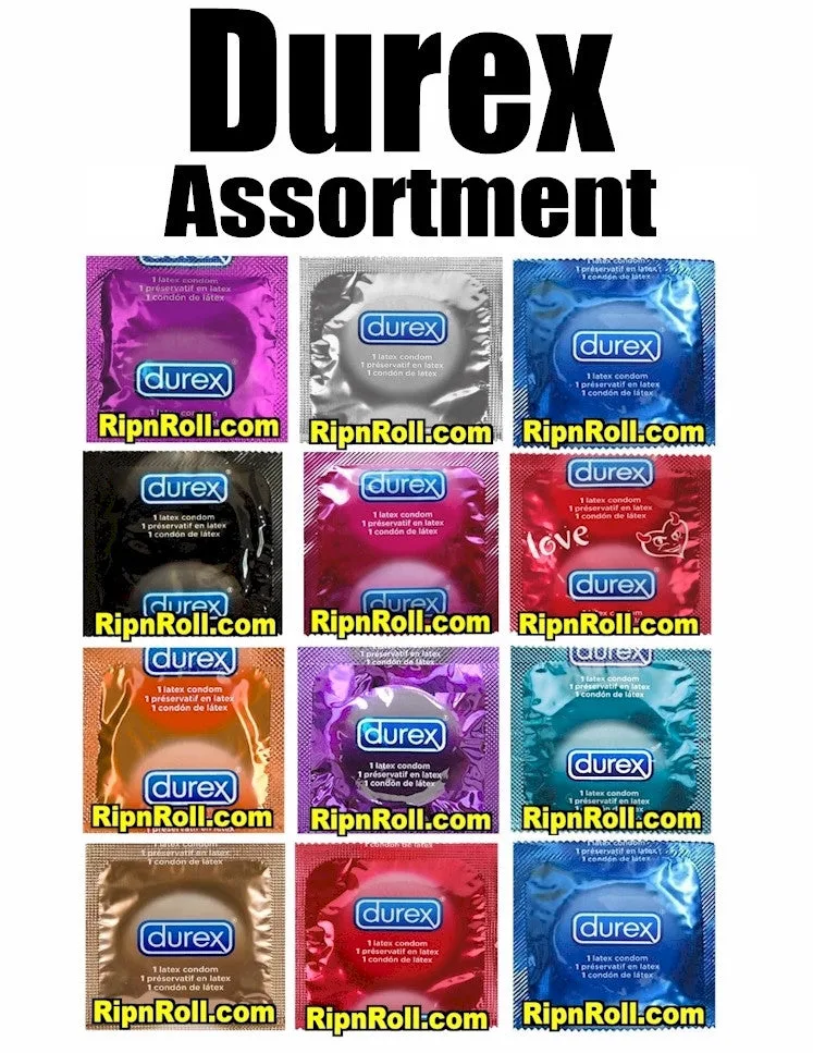 Surtido de preservativos Durex: contenido y destinatarios