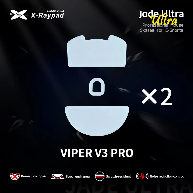 Jade ULTRA Skates voor Razer Viper V3 Pro: Glijgids