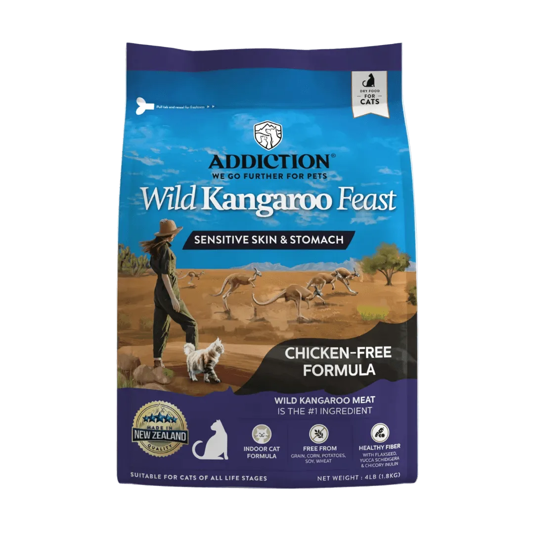 Thức ăn khô cho mèo Kangaroo hoang dã: Sự thật chính