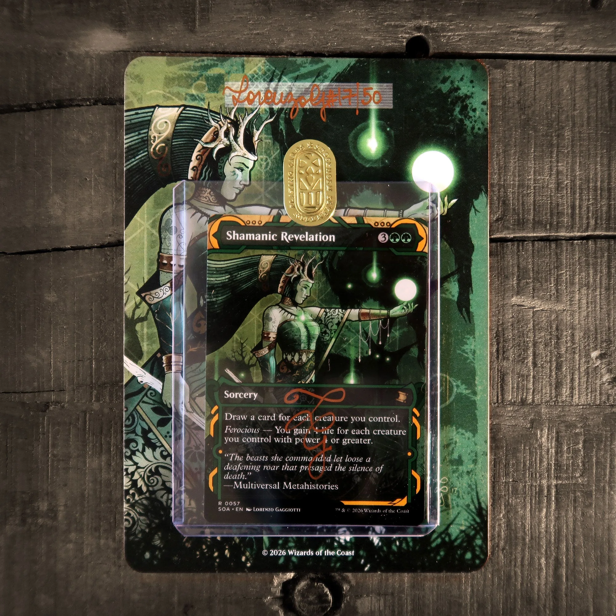 Shamanic Revelation - Umělecký důkaz