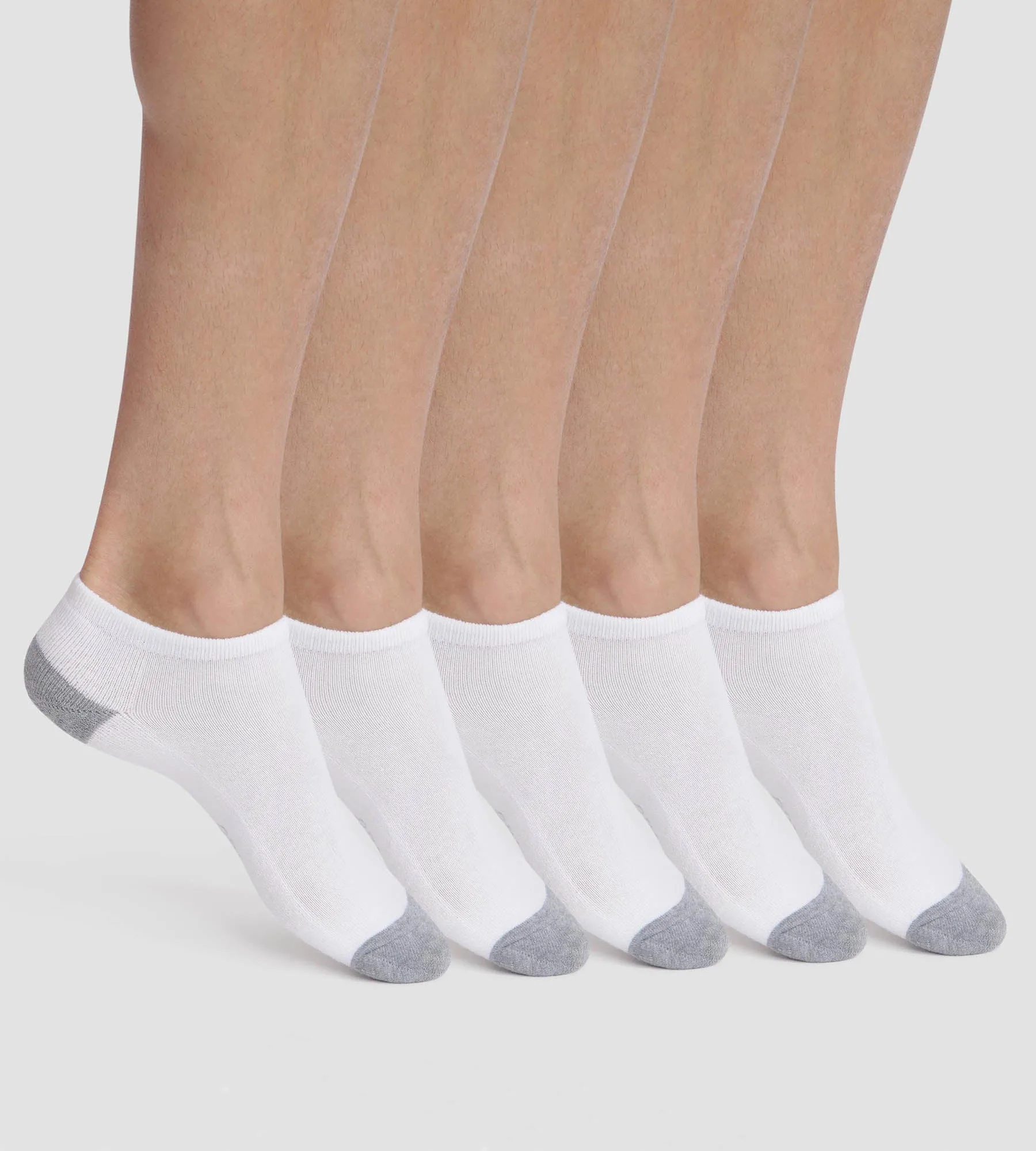 Lot de 5 paires de socquettes homme en coton Blanc EcoDim Sport