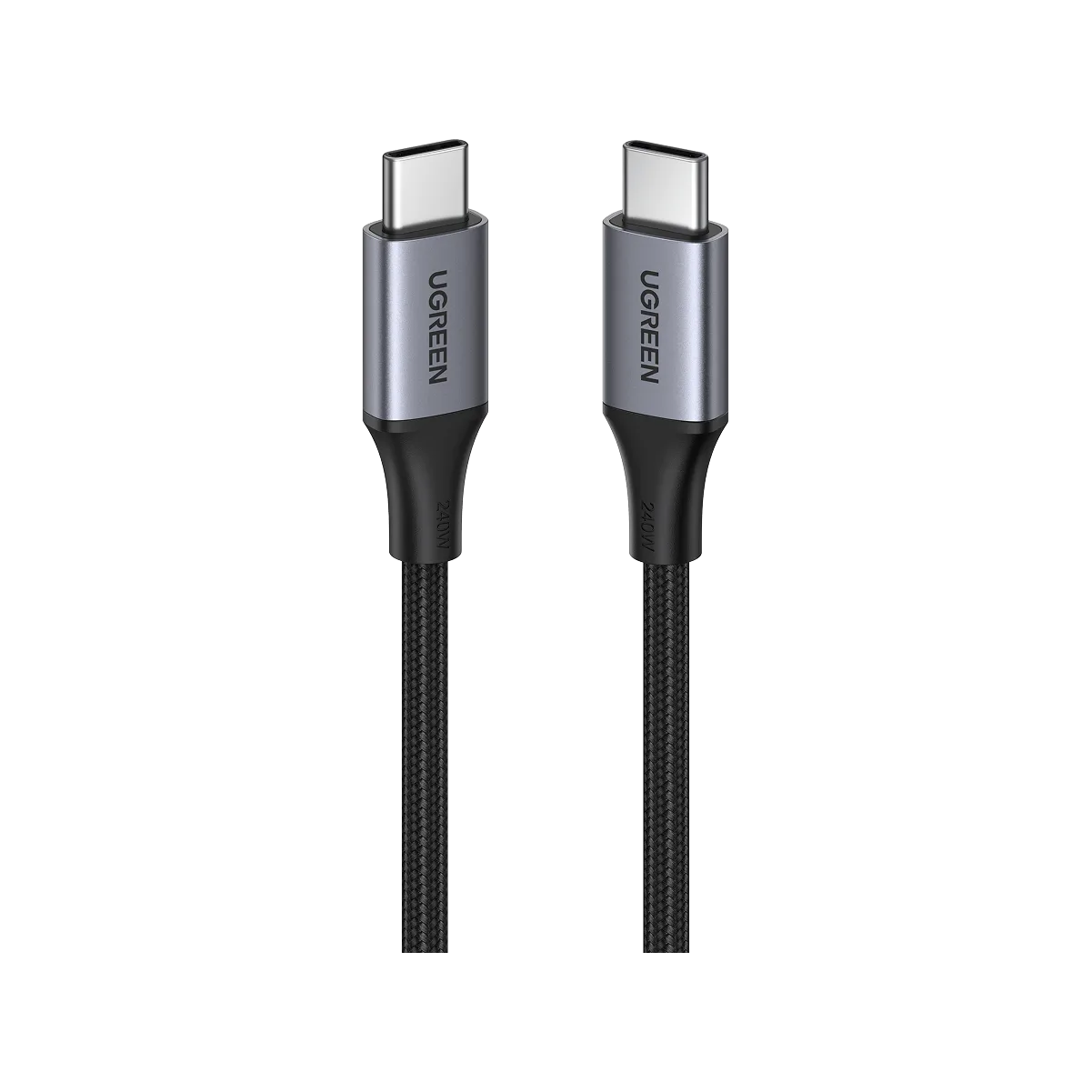 كابل UGREEN USB-C بقدرة 240 واط PD 3.1 شحن USB-C إلى USB-C (2 متر)