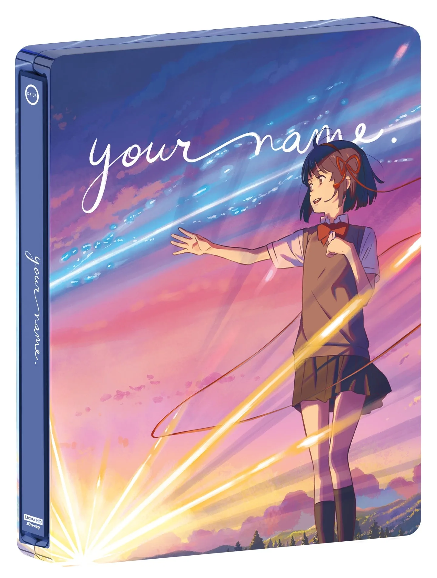 Your Name. Limited Edition Steelbook [4K UHD + Blu-ray] (Pre-order: Ships 8/25)