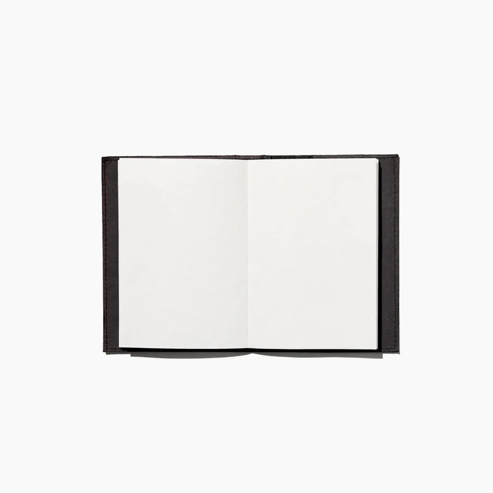Unlined Leather Notebook