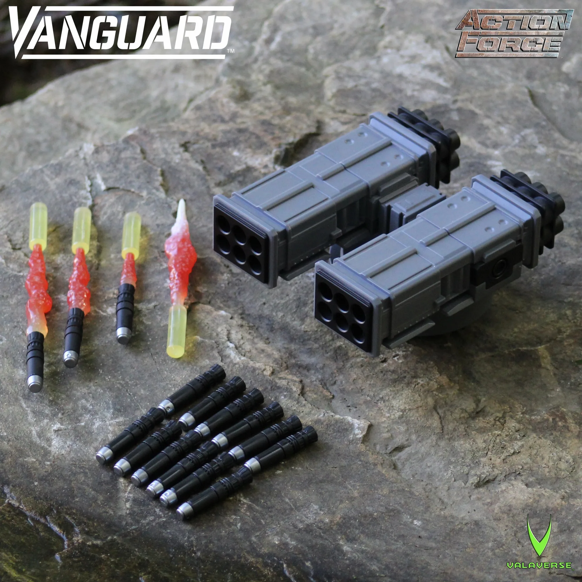 Suplemento de lança-mísseis VANGUARD Cinzento Furtivo